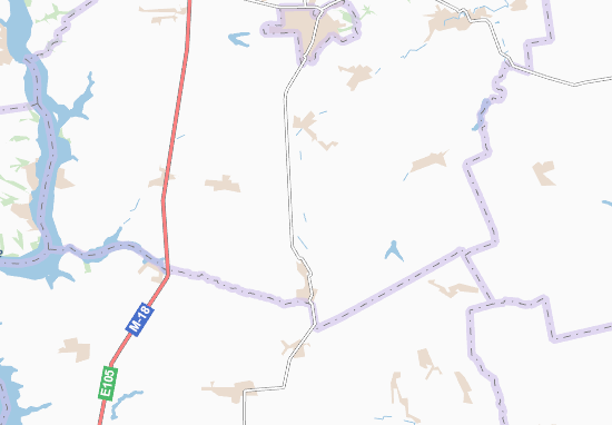 Karte Stadtplan Volodymyrivs&#x27;ke