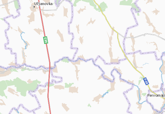 Lyushnyuvate Map