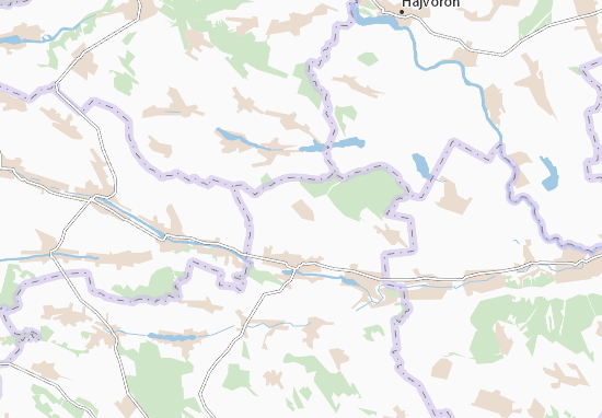 Karte Stadtplan Herbyne