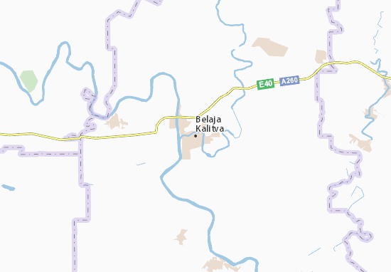 Karte Stadtplan Belaja Kalitva