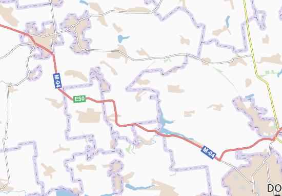 Karte Stadtplan Zavitne
