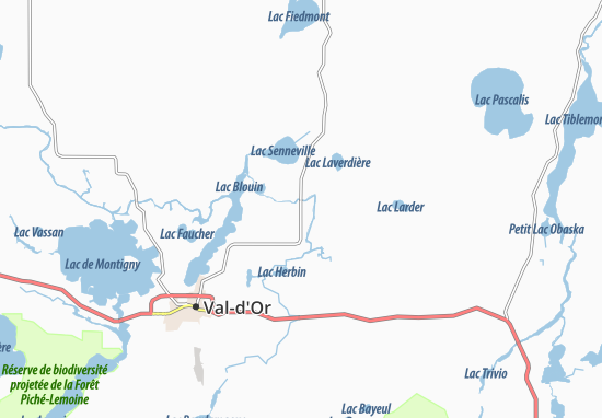 Mappe-Piantine Val-Senneville
