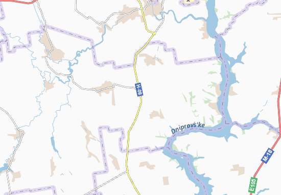 Karte Stadtplan Novyi Svit
