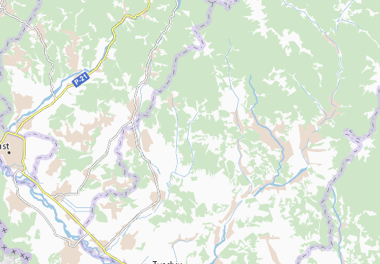 Karte Stadtplan Velyka Uhol&#x27;ka