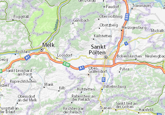 Prinzersdorf Map