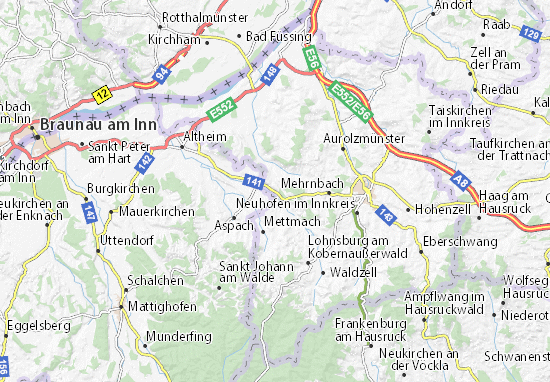 Kirchheim im Innkreis Map