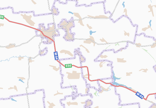 Mapa Novohrodivka