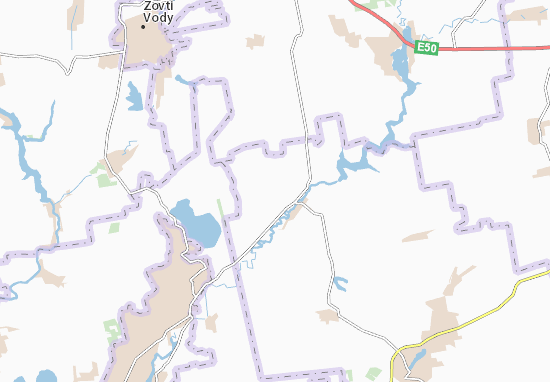 Mapa Novomykhailivka