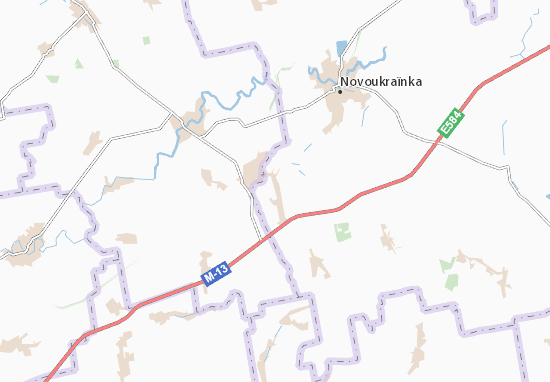 Karte Stadtplan Pomichna
