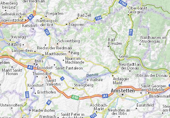 Karte Stadtplan Arbing