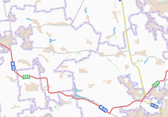 Karte Stadtplan Voskhod