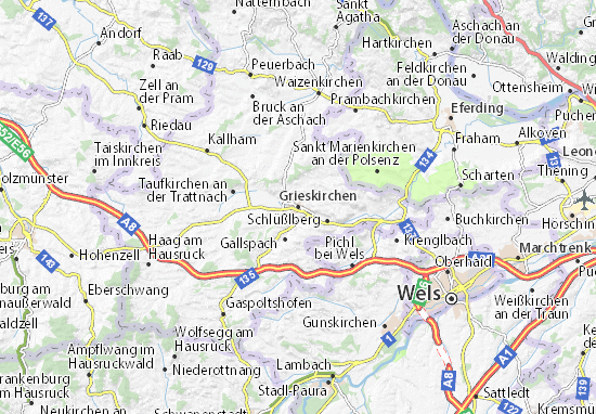 Grieskirchen Map