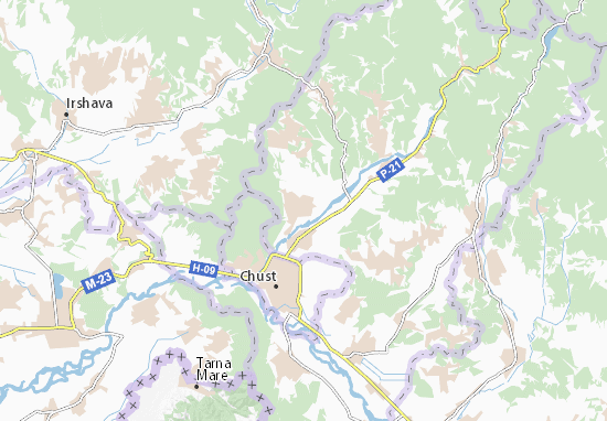 Karte Stadtplan Koshel&#x27;ovo