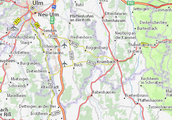 Rennertshofen Map
