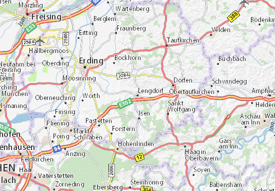 Lengdorf Map