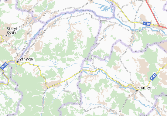 Vakhnivtsi Map