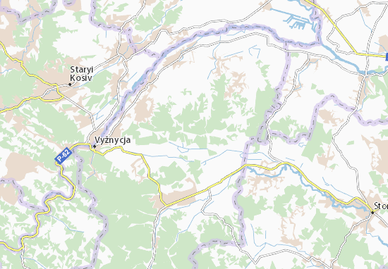 Serednii Maidan Map