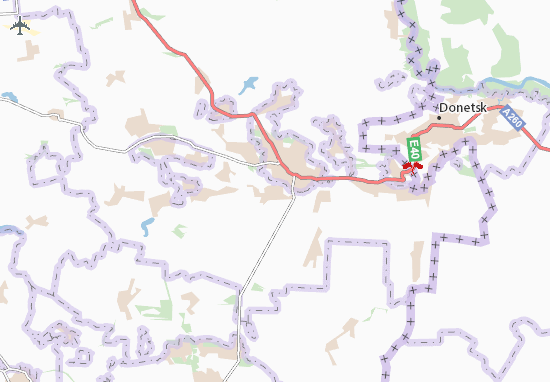Karte Stadtplan Verkhn&#x27;oshevyrivka