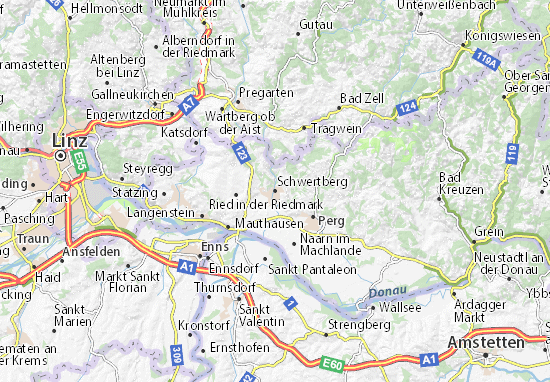 Karte Stadtplan Schwertberg