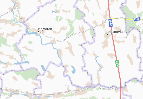 Karte Stadtplan Mohyl&#x27;ne