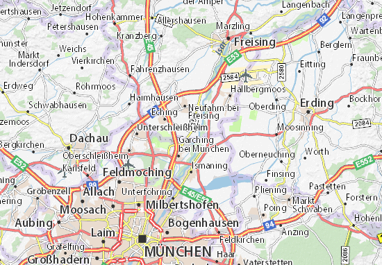 Mapa Dietersheim