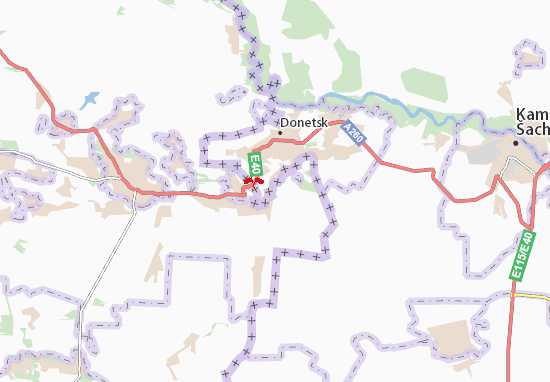 Mapa Verkhn&#x27;oharasymivka