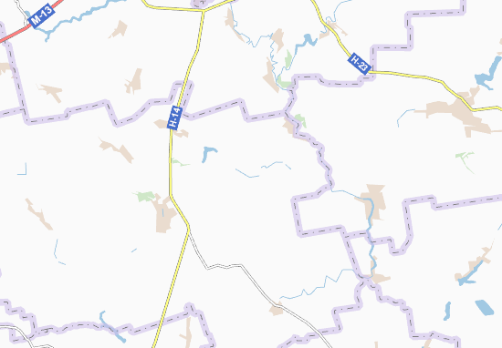 Karte Stadtplan Sasivka