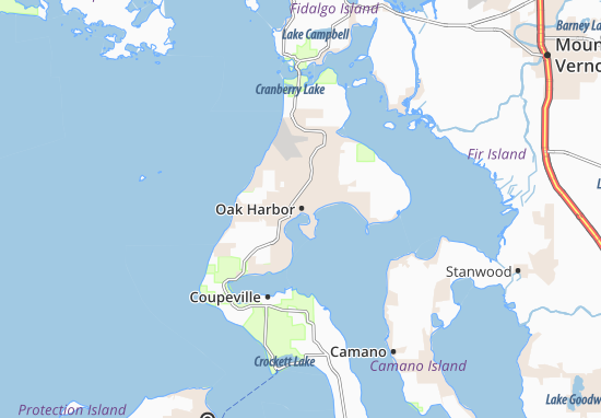 Mappe-Piantine Oak Harbor