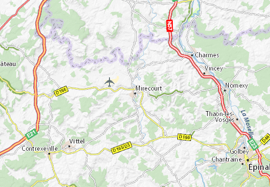 Mirecourt Map