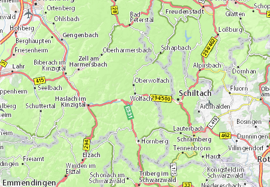 Wolfach Map