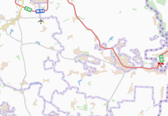 Karte Stadtplan Krasnodon