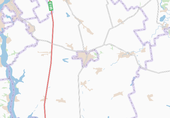 Karte Stadtplan Synel&#x27;nykove