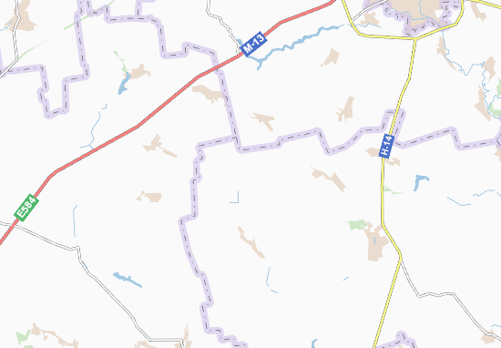 Karte Stadtplan Harmanivka