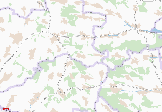 Karte Stadtplan Kryklyvets&#x27;