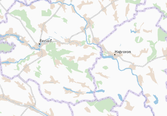 Kaart Plattegrond Osiivka