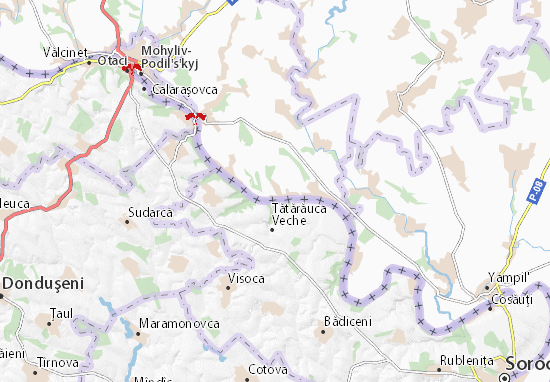 Mapa Subotivka