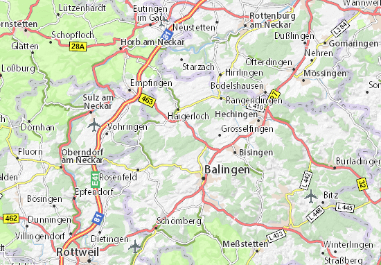 Mapa Owingen