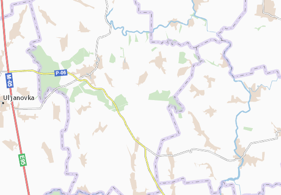 Karte Stadtplan Yemylivka