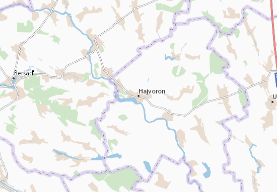 Karte Stadtplan Hajvoron