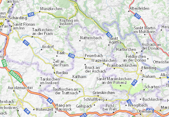 Peuerbach Map