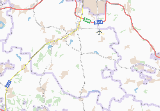 Karte Stadtplan Volnukhyne