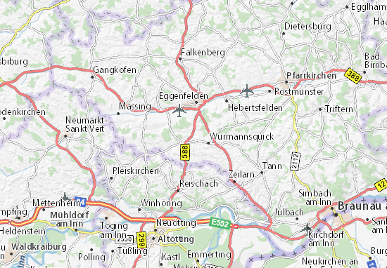 Mapa Plano Hirschhorn