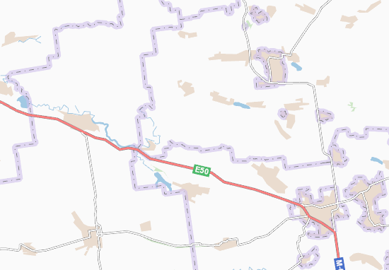 Kaart Plattegrond Shylivka