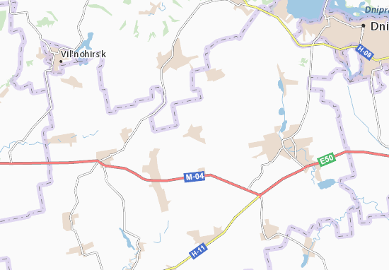 Kaart Plattegrond Chervonoivanivka