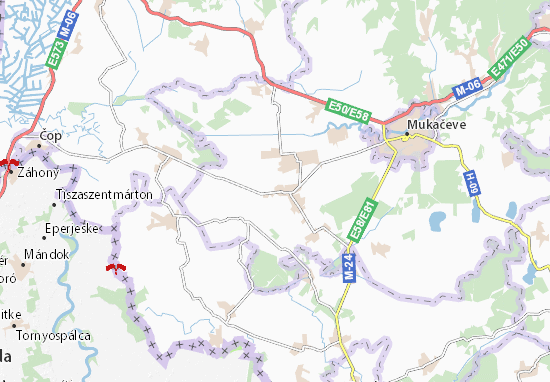 Karte Stadtplan Strabyčeve