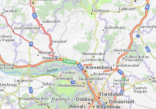 Oberrohrbach Map