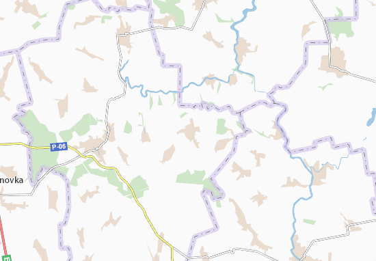 Kaart Plattegrond Troyanka