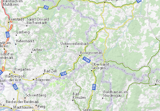 Kaart Plattegrond Königswiesen