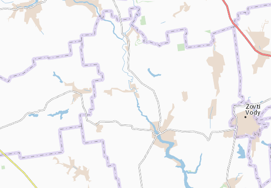 Kaart Plattegrond Checheliivka