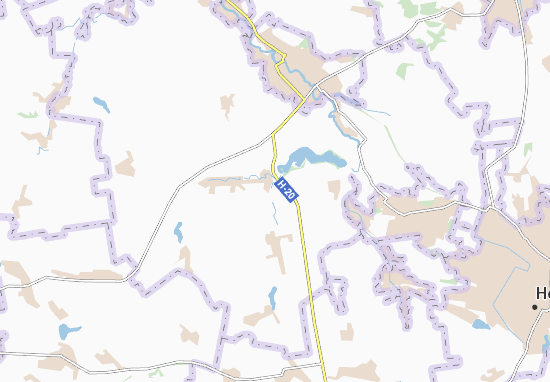 Karte Stadtplan Oleksandro-Kalynove